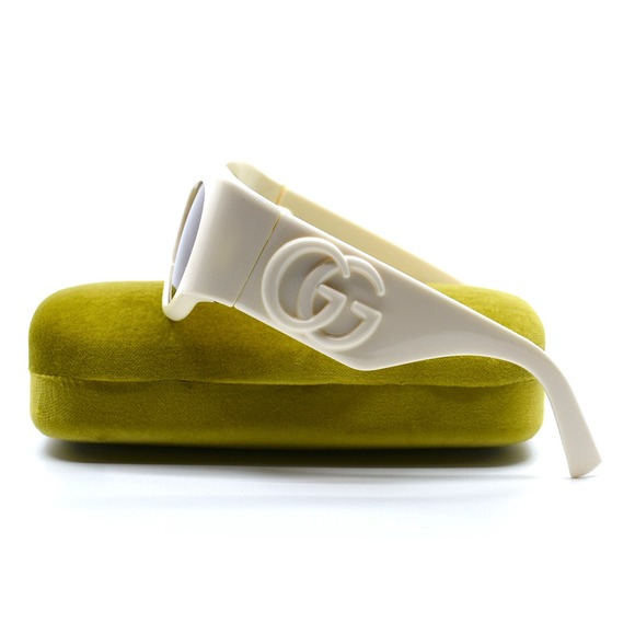 NEW GUCCI GG1544S 004 IVORY BROWN AUTHENTIC SUNGLASSES - Picture 8 of 16